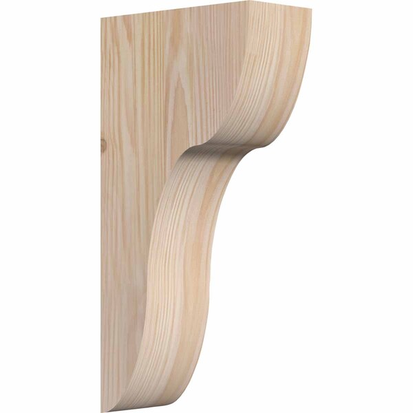 Ekena Millwork Carmel Smooth Corbel, Douglas Fir, 5 1/2"W x 12"D x 24"H COR06X12X24CAR00SDF - main